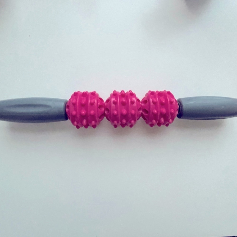 Pink and Gray Massage Roller